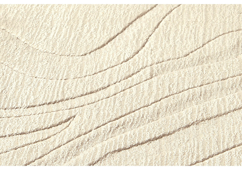 Ковер дизайнерский бежевый Track