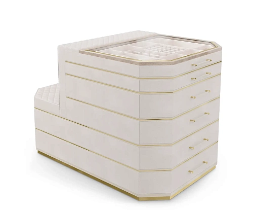 Гардеробный остров бежевый Cadence