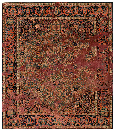 Ковер Serapi Queensbury Sky Brownish Red Silk