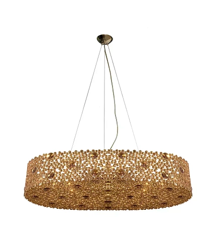 Люстра Eternelle Oval Bronze Glass