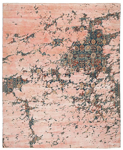 Ковер Tabriz Canal Aerial Navyblue E135 Silk