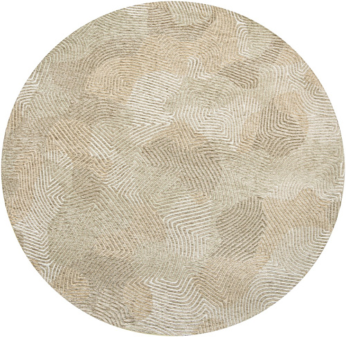 Круглый ковер премиум Shell Beige