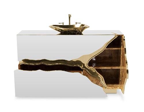 Одинарная тумба под раковину Rift