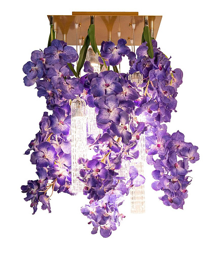 Квадратная люстра Vanda
