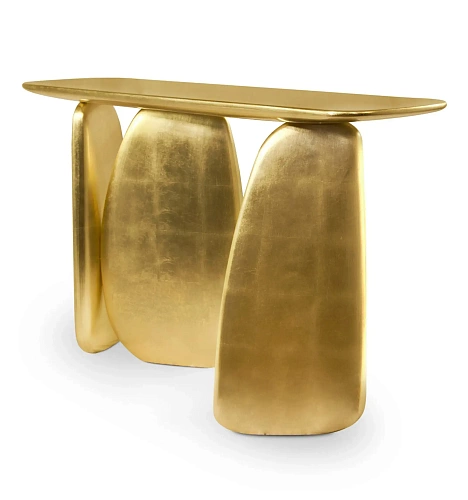 Консоль Sculptural Gold