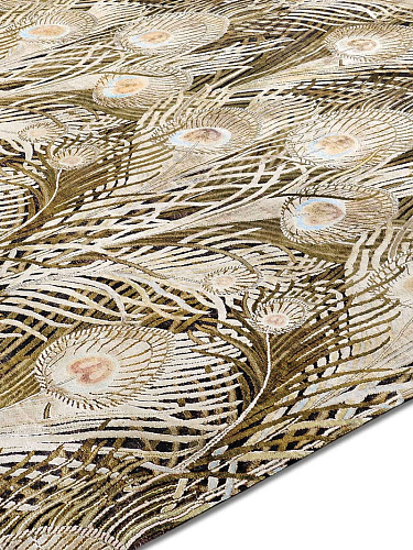 Премиальный узелковый ковер ручной работы Feathers
