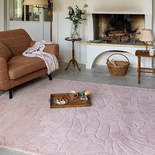Ковер Petal Design Chalk Pink