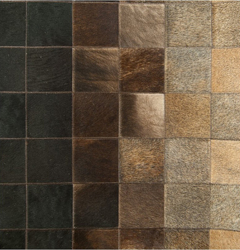 Ковер из натуральной кожи Mosaic