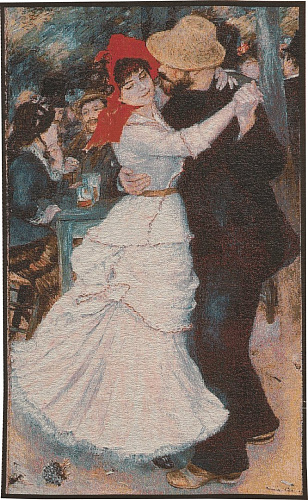 Гобелен Bougival Dance, Pierre-Auguste Renoir