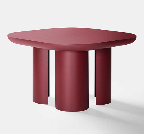 Итальянский красный обеденный стол