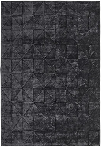Ковер ручной работы Triangles Anthracite