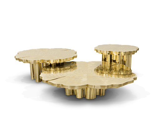 Журнальный столик Fortuna Gold 3-Piece Set