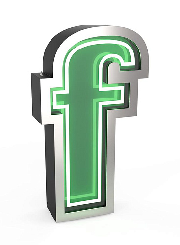 Светильник Fancy Letter F