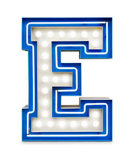 Светильник Enchanting Letter E
