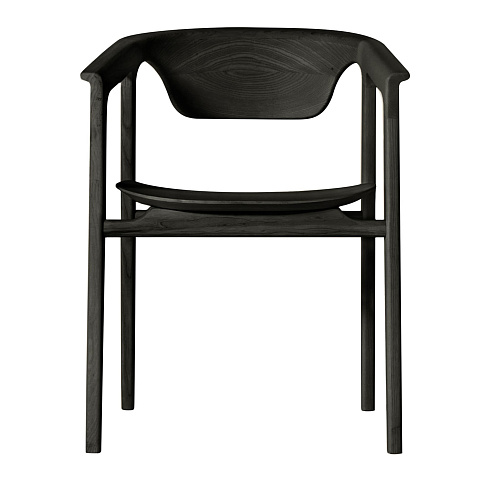 Стул из ясеня Duna Black