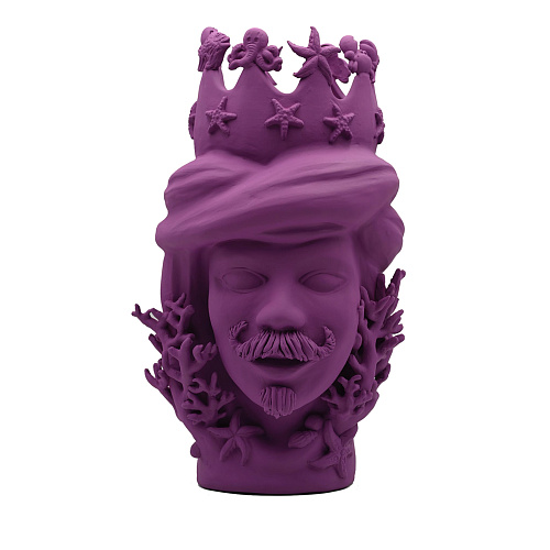 Фиолетовая скульптура Moor's Head