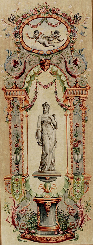 Гобелен Door Statue Elysee Palace