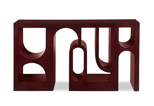Консоль Glossy Red Premium