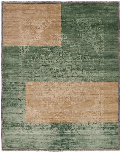 Ковер дизайнерский Sage Mosaic Green