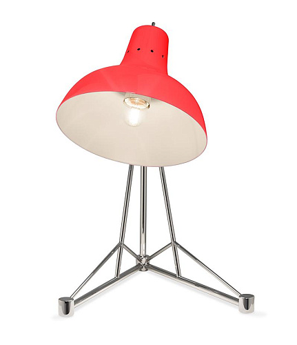 Celestia Red Desk Lamp