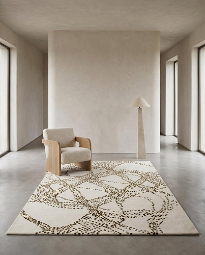 Ковер авторский Rope Lattice Sand