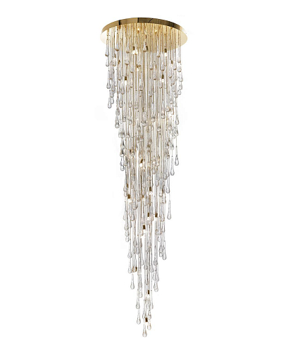 Каскадная люстра Murano Drops