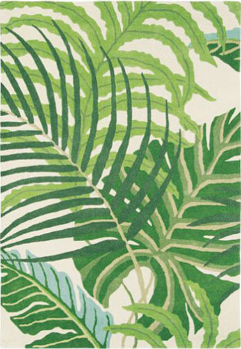 Ковер зеленый дизайнерский Manila-Green