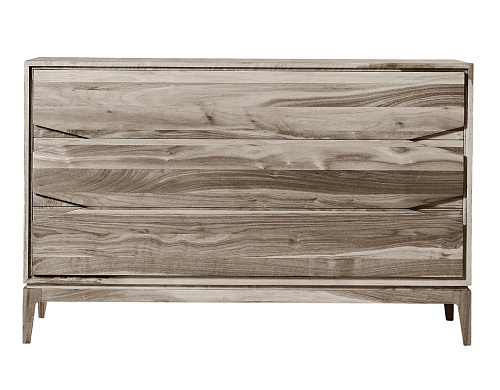 Серый комод Base Grey