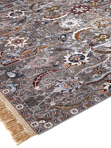 Оригинальный ковер ручной работы Kerman Charcoal