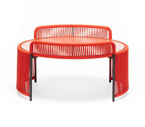 Уличный круглый красный столик ME Altana