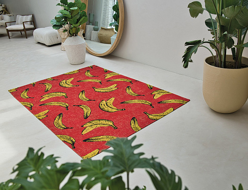 Сучасний килим Miami Red