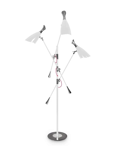 Торшер Duke серого цвета