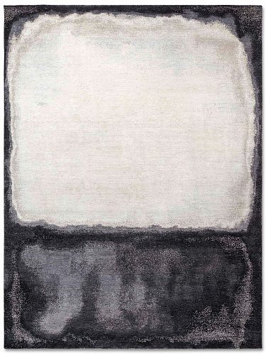 Премиальный узелковый ковер ручной работы White Grey