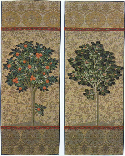 Гобелен Set of 2 tapestries: Tree