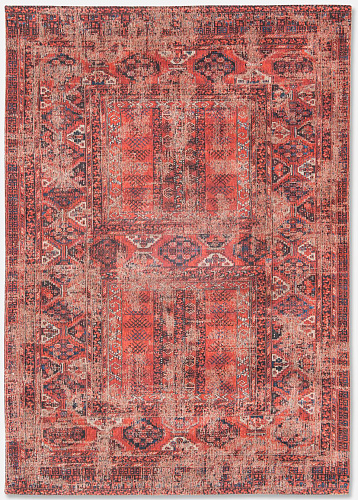 Красный винтажный ковер Red Бельгия