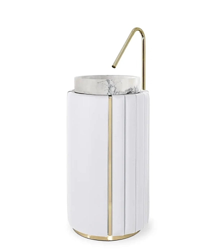 Раковина на пьедестале белая Imperial