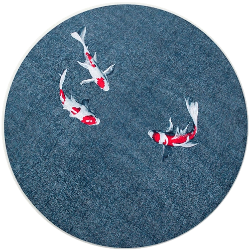 Килим круглий Japanese Pond