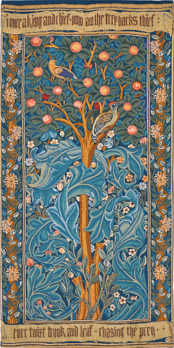 Гобелен The Woodpecker, with Parchment, William Morris