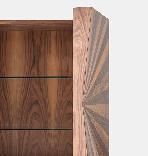 Роскошный шкаф из шпонированного массива