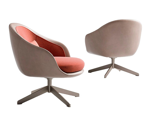 Кресло Lucille Beige / Red
