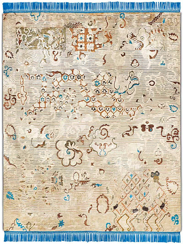 Оригинальный ковер Dragon Blue / Beige