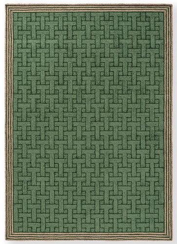 Уличный ковер TB T Monogram Jade Gr 455807