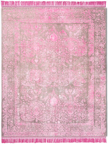 Премиальный узелковый ковер ручной работы Soft Pink