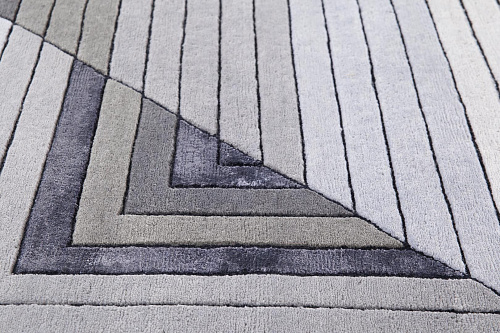 Ковер серый Geometric