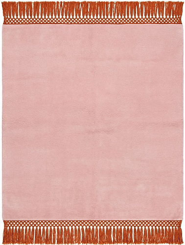 Ковер авторский Minimal Fringe Blush