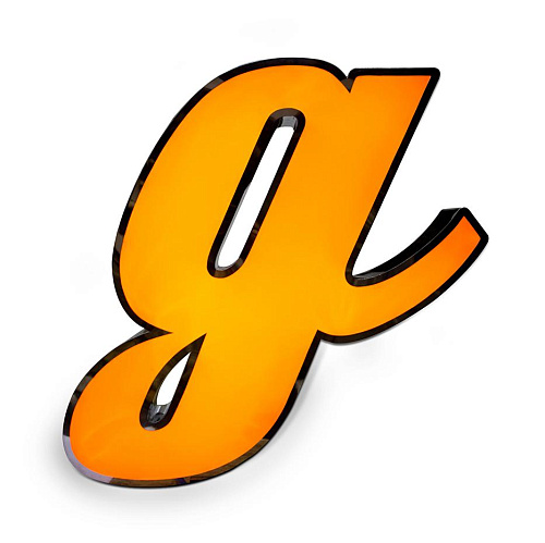 Светильник Glowing Letter G