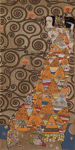 Гобелен Lady (Right), from Klimt Orange