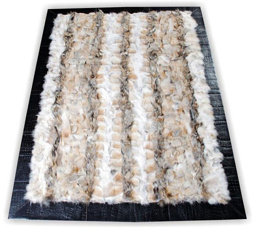 Ковер из меха и кожи Coyote Croco Fur