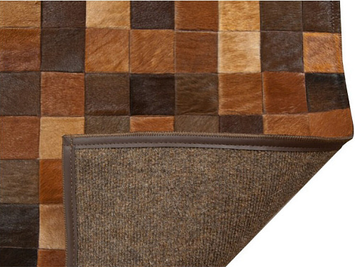 Ковер из натуральной кожи Mosaic Multicolour