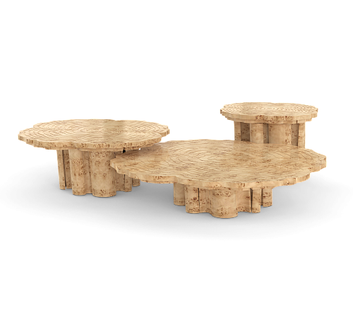 Журнальный столик Fortuna Poplar 3-Piece Set